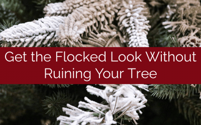 Get the Flocked Look Without Ruining Your Tree
