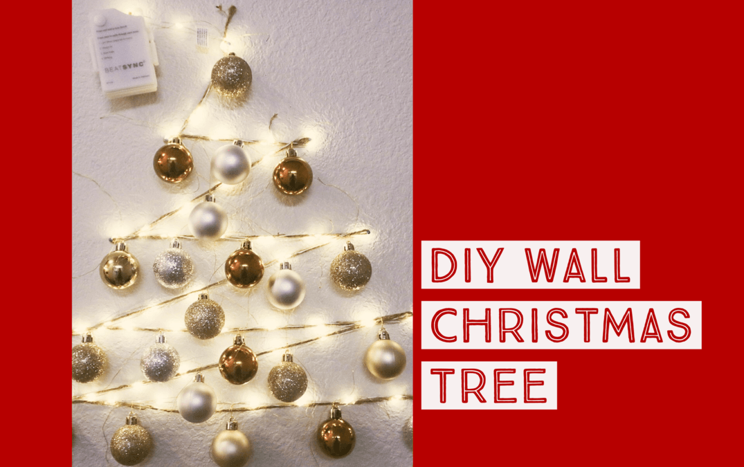 DIY Wall Christmas Tree